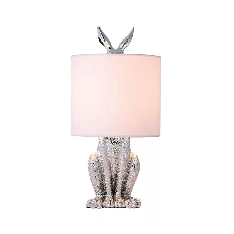 Lampada da comodino mascherato LAMPAGGIO DECINATIVO RESINA DECORATIVA LIGHT TABELLA CONSEGNA CON TRABBIGLIO DEL CILINDRO