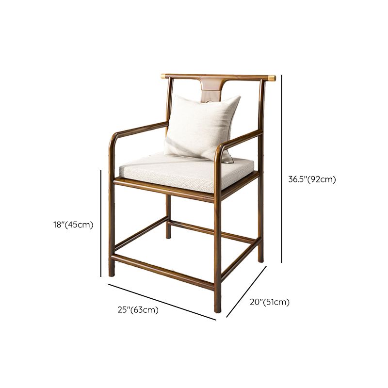Contemporary Style Chair Wood Dining Accent Chair for Kitchen