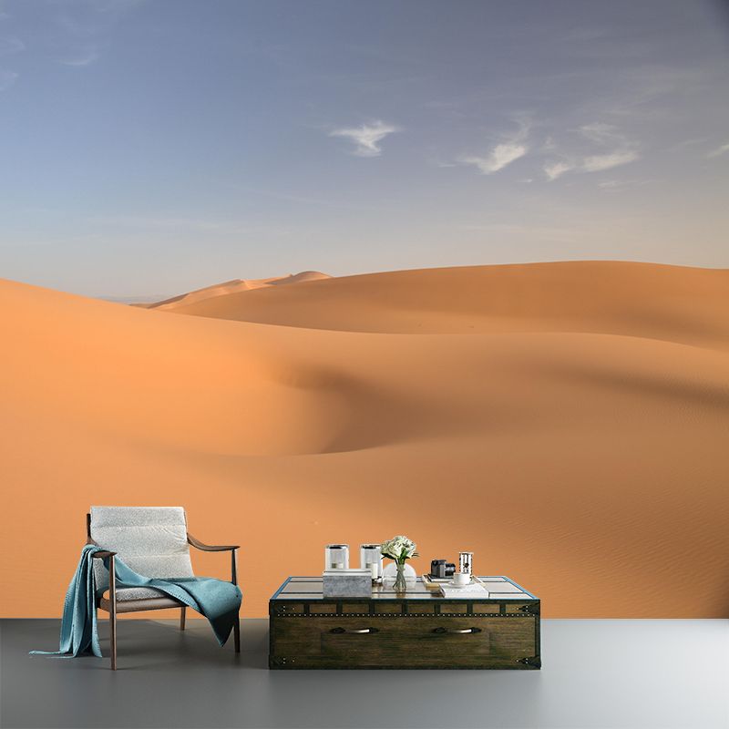 Contemporary Photography Style Desert Mural Wallpaper Mildew Resistant for Room