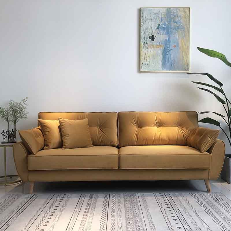 Tuftled Rücken ausgestattetem Arm zeitgenössisches Sofa für Wohnzimmer und Wohnung