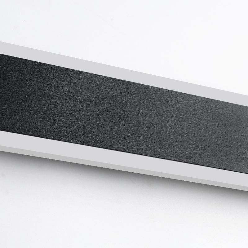 Metal Linear Wall Sconces Contemporary Style 1 Light Wall Light Fixture for Living Room