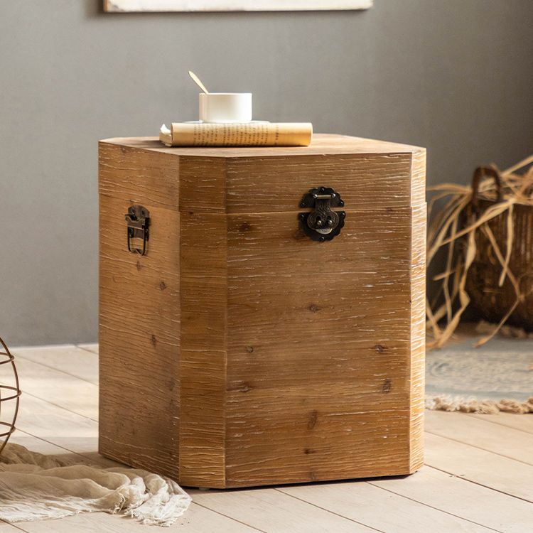 Scandinavian Light Wood Coffee Table Wooden Cocktail Table for Living Room