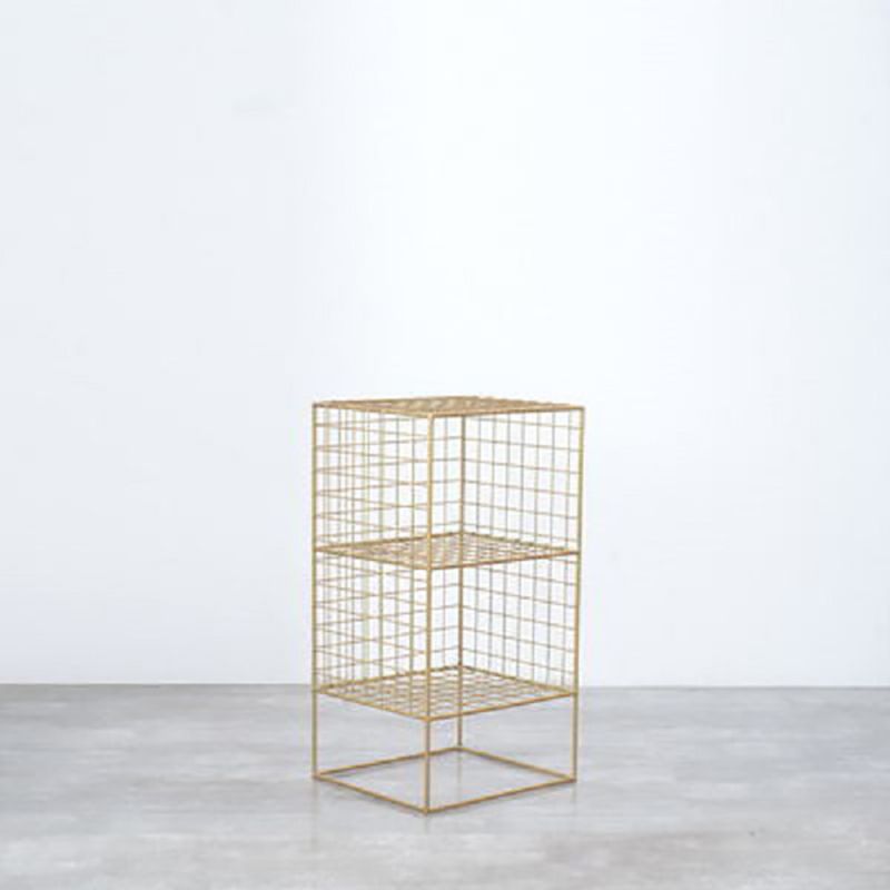 Modern Closed Back Book Shelf Metal Bookcase for Living Room