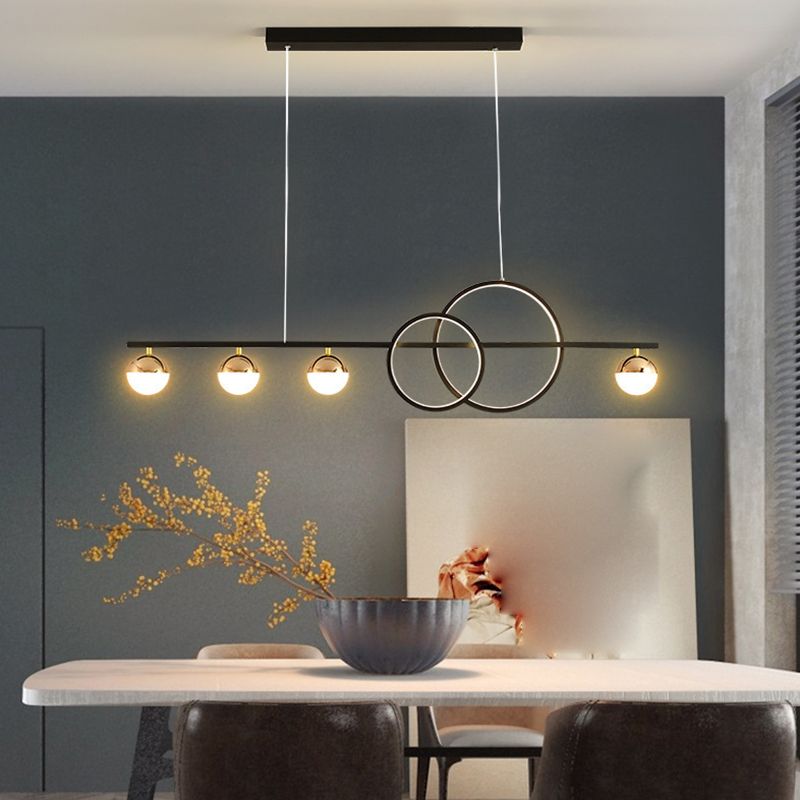 Hanging Island Lights Modern Chandelier Light Fixture for Dining Room