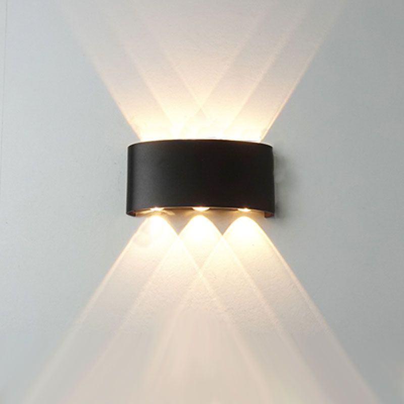 Zeitgenössische Einfachheit wasserdicht im Freien Wandleuchten für den Korridor-Flur