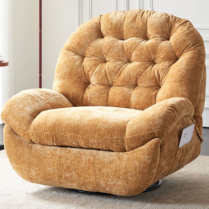 Storage Recliner Position Lock Recliner Chair with Tufted Back