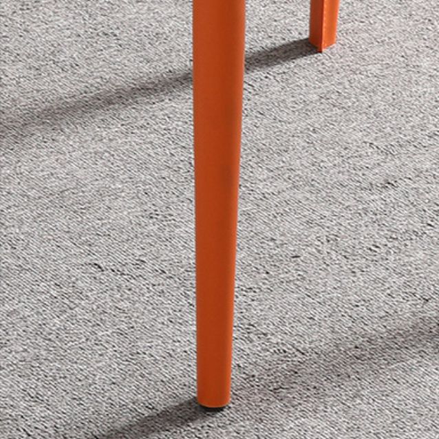 Contemporary Upholstered Armless Chair Kitchen Wingback Dining Chair