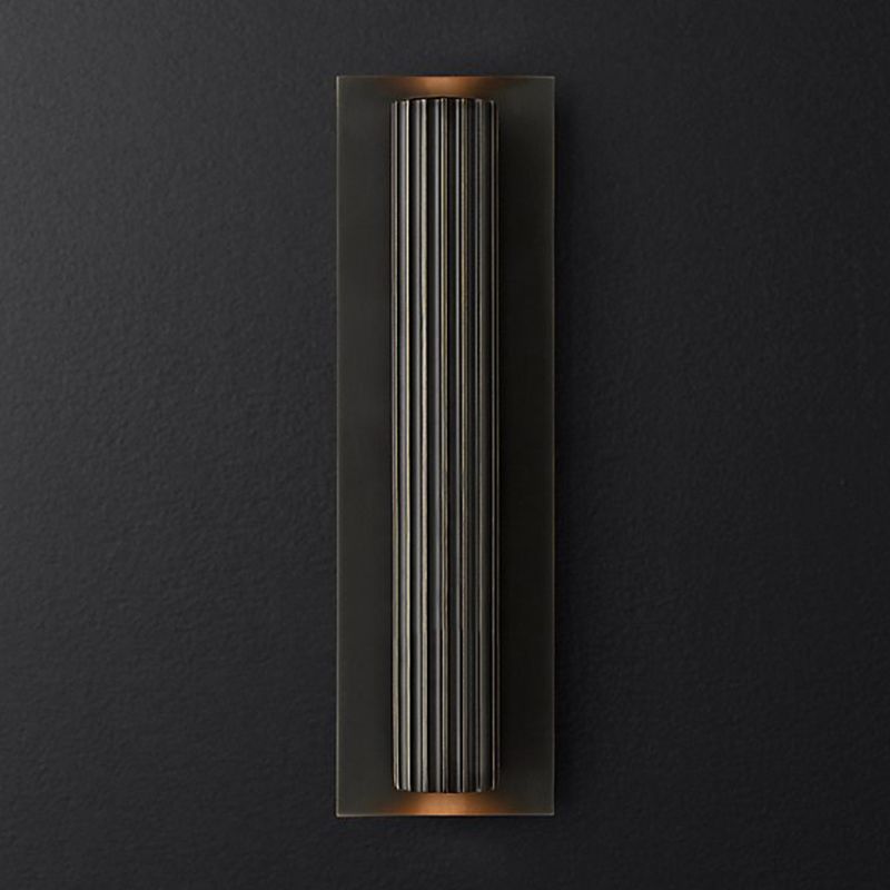 Postmodern Wall Sconce Geometric Shape Wall Lighting Fixtures with Metal Shade