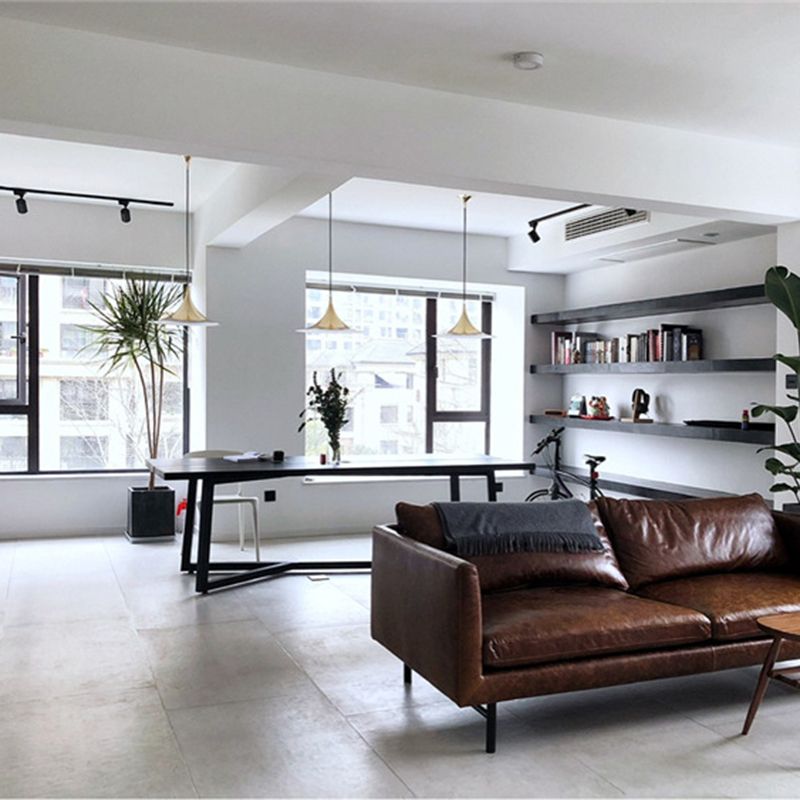 Contemporain 1 Head Metal Pender Light Fitting Cone Suspension Lighting Ayémorrat pour salle à manger