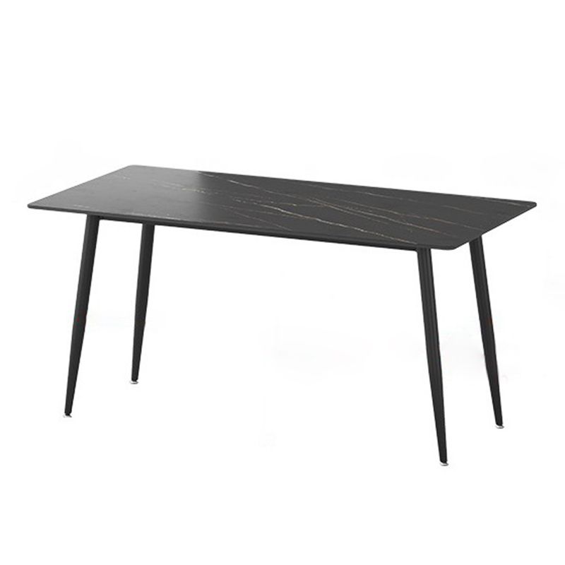 Rectangle Stone Dining Table Contemporary Dining Table for Dining Room