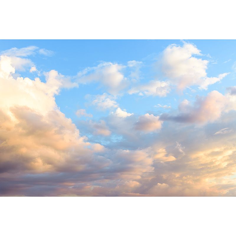 Sky Photography Mural Wallpaper Environment Friendly Living Room Wall Mural