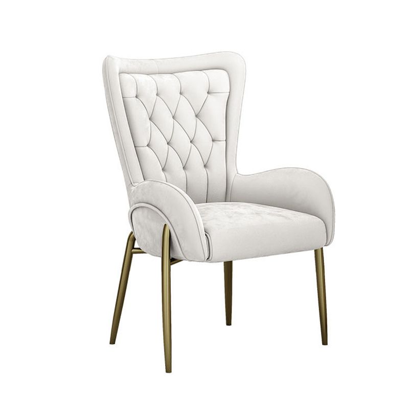 El comedor del metal de Glam preside el sillón tapizado para el uso del restaurante