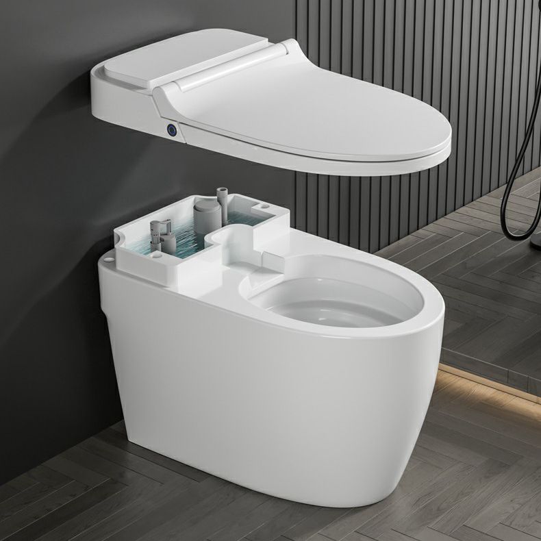 Modern Floor Mount Urine Toilet One Piece Toilet Bowl with Seat