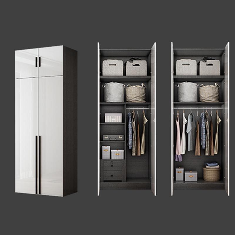 Modern Style Wooden Wardrobe White Colour Wardrobe Closet for Bedroom