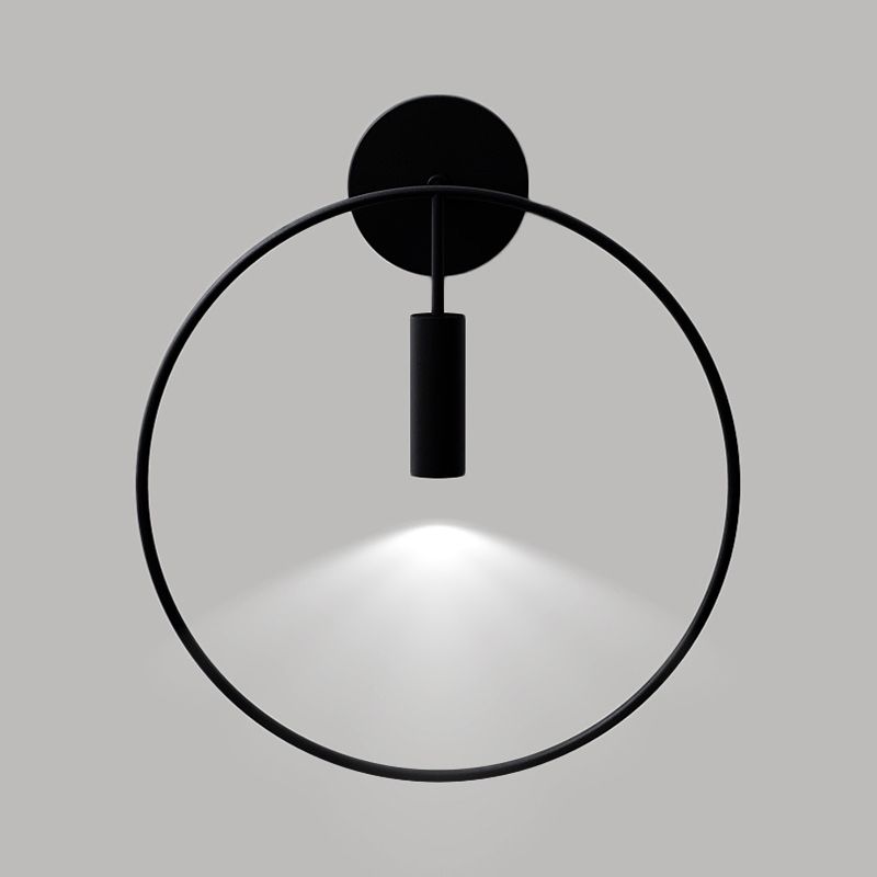 Luci di applique rotonde in metallo MODERNO MODERNA 1 Fissature di illuminazione a parete