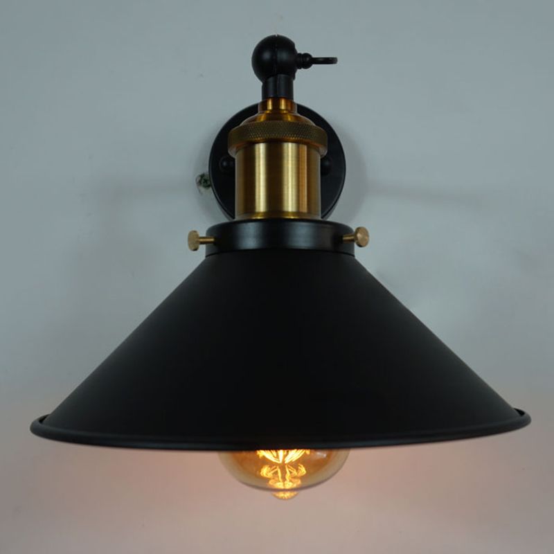 Industriestil ausgestattet geformte Wandlampe Metall 1 Leichte Wandmontagelampen