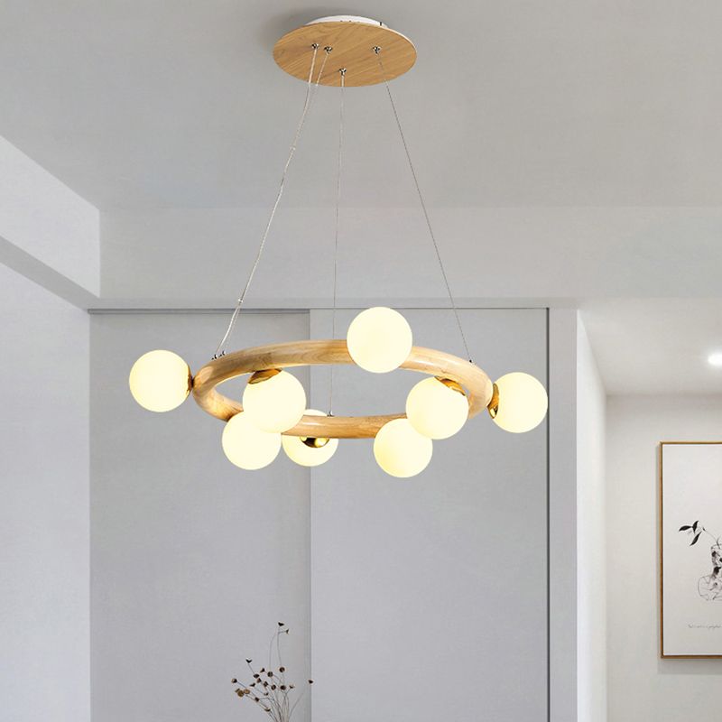 Wagon Wheel Chandelier Light Fixtures Modern Multi-Head Hanging Pendant Lamps for Living Room