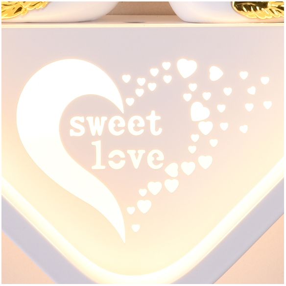 Geometry Shape Wall Light Kids Style Metal 1-Light Wall Mount Light