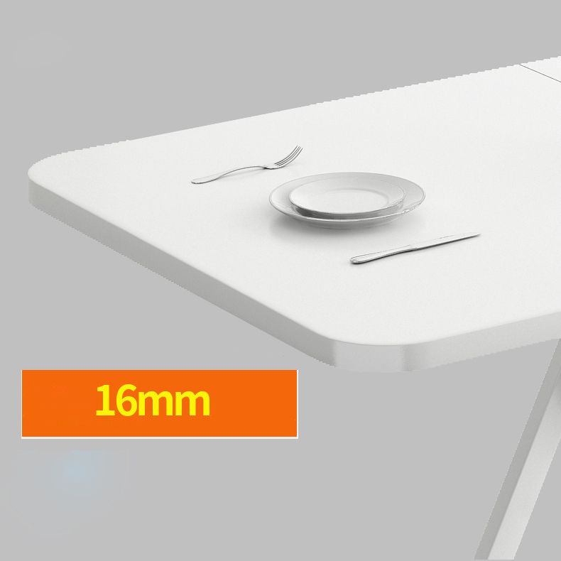 Modern Style Wooden Dining Room Set with Round Table Space-Saving Design Dining Table Furniture