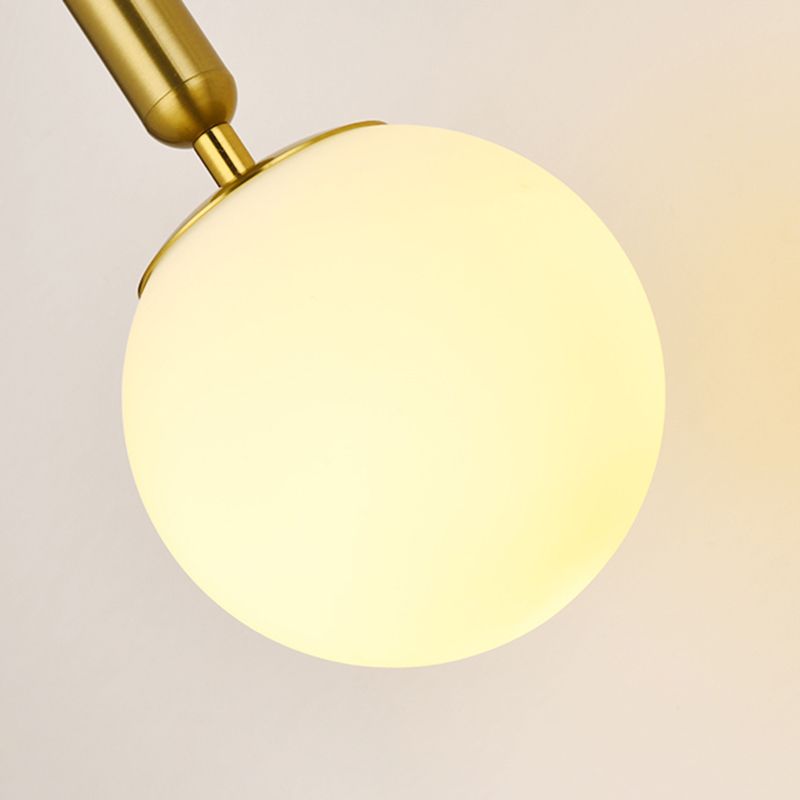 Glass Ball Wall Sconces Modern Style 1 Light Wall Mounted Lamps