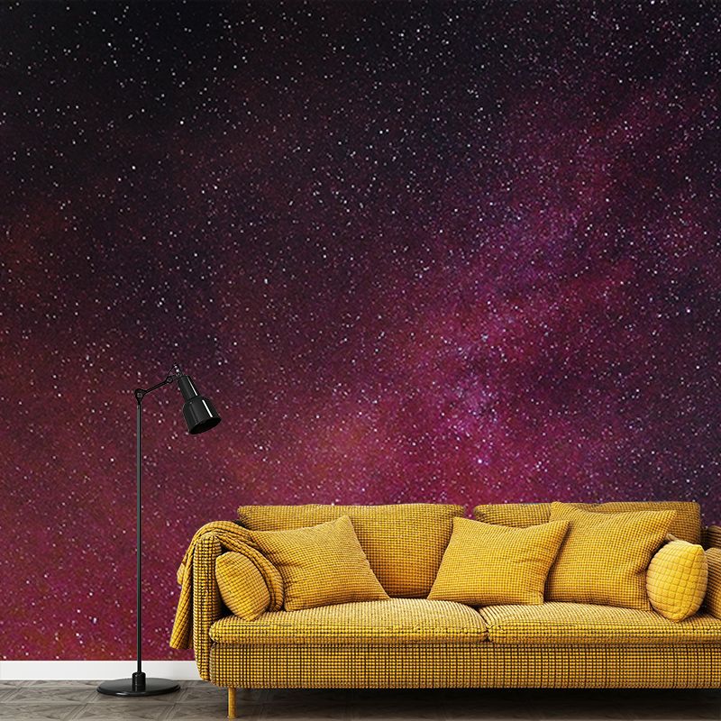 Washable Photography Mural Wallpaper Beautiful Galaxy Indoor Wall Mural