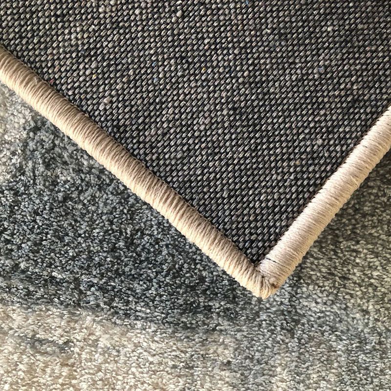 Nordischer Deko-Teppich, mehrfarbig, geometrisch bedruckt, Synthetik, rutschfest, haustierfreundlich, für den Innenbereich