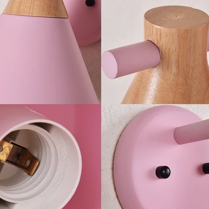 MACHAROON LUMI DI SCONCE SCONCE IN SOLIDO NORDICO