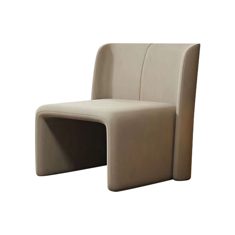 Modern Style Dining Chair Velvet Parsons Side Chair for Living Room