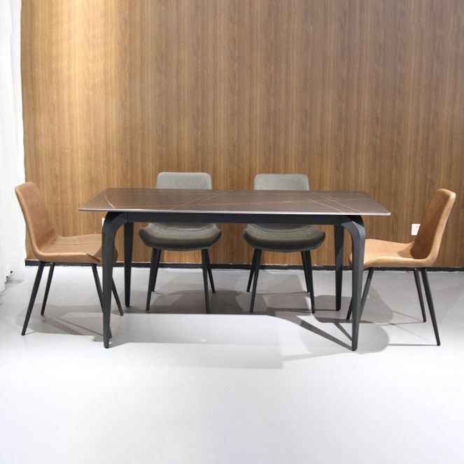 Modern Dining Set Stone 1/4/5/7 Pieces Dining Furniture for Indoor