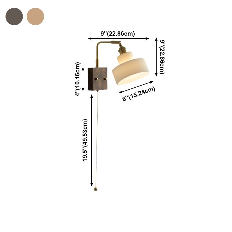 Minimalismo moderno Lámpara de pared creativa de luz para la sala de estar para el dormitorio del hotel