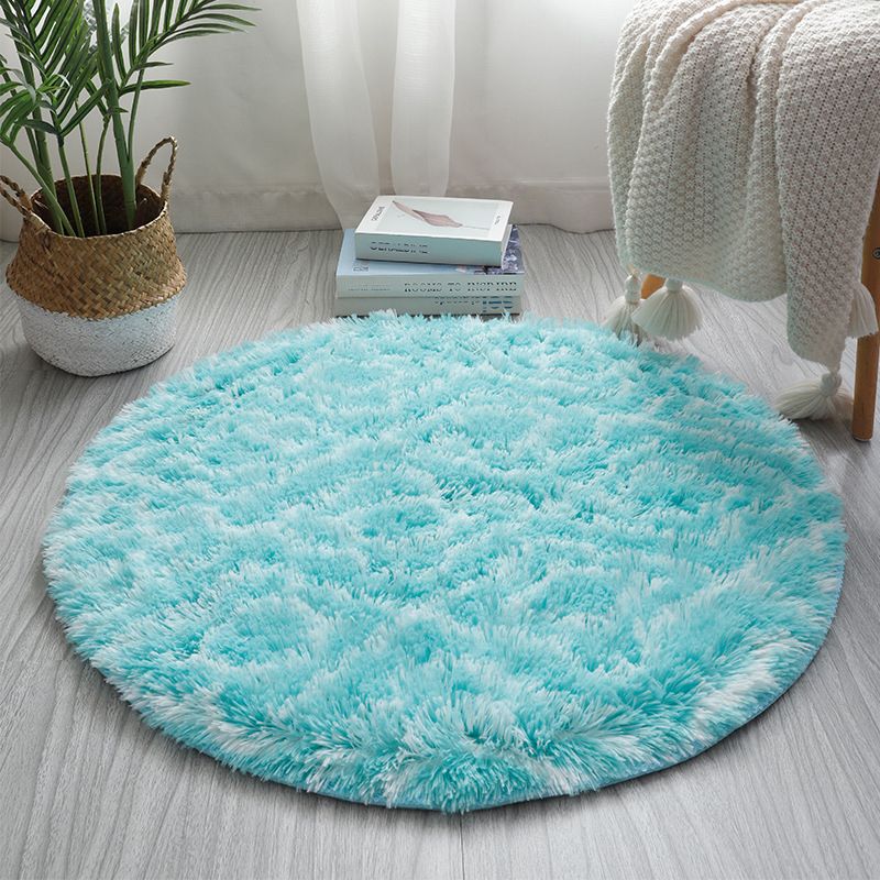 Synthétique à imprimé géométrique multicolore Synthétique relaxant tapis relaxant Tymage résistant à glisser le tapis lavable pour la maison