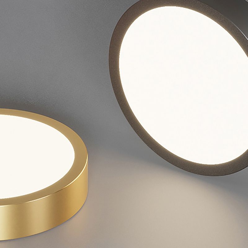 Modern Sputnik Flush Mount Ceiling Light Aluminum Living Room Flush Light