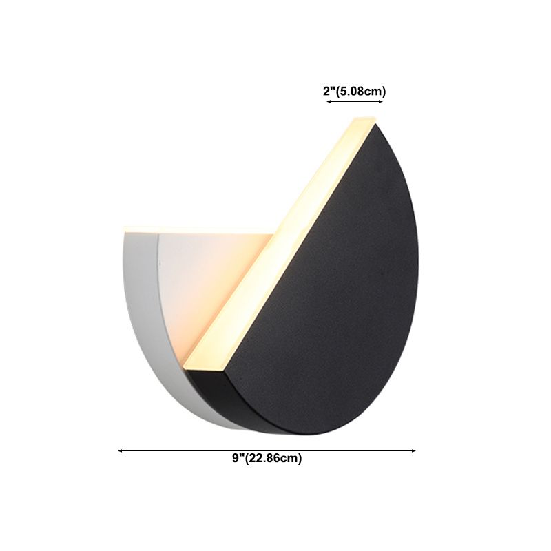 Modern Rotatable Wall Lamp 1-Light LED Wall Mount Lamp for Living Room