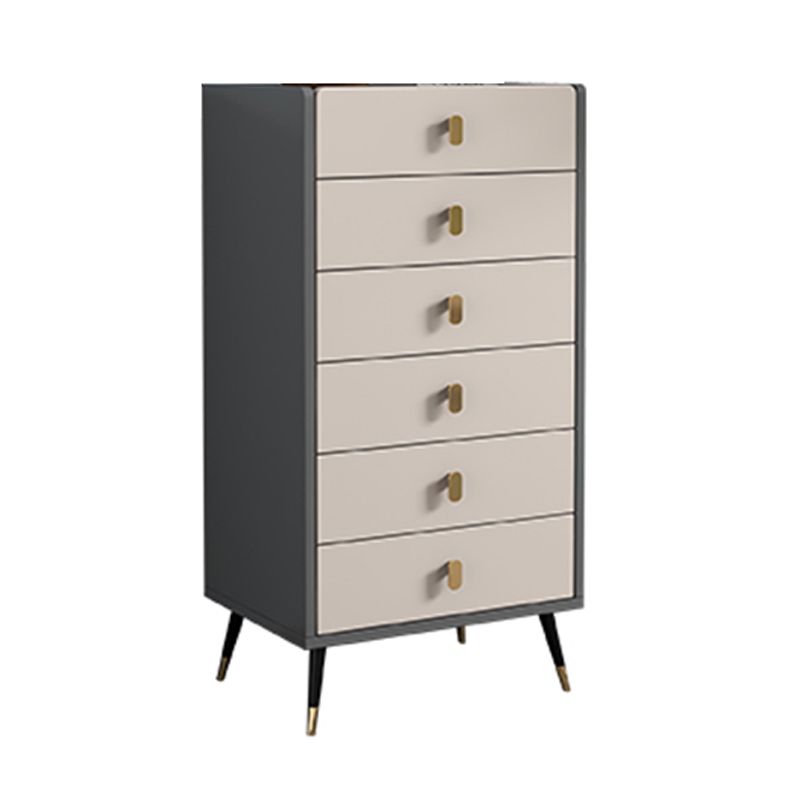 15.74" Wide Modern Accent Chest with Soft Close Drawers Wood Chest