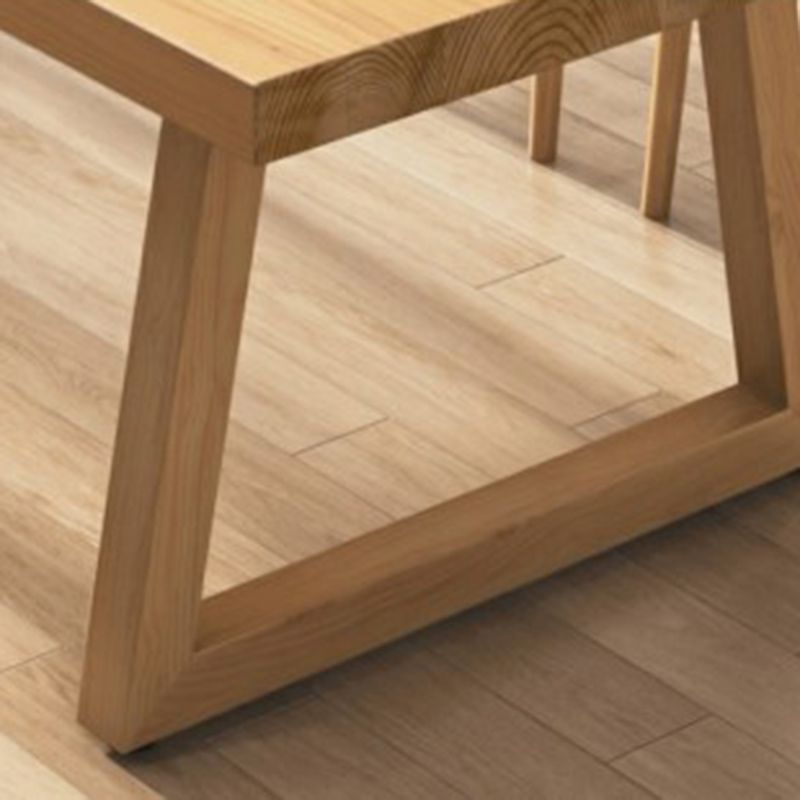 Industrial 1/4 Pieces Dining Set Rectangle Wood Dining Table for Dining Room