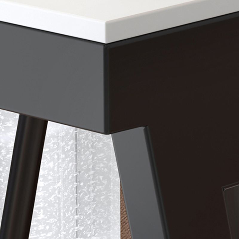 Modern Stone Bar Dining Table Rectangle Bar Table for Dining Room