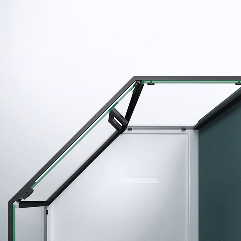 Neo-Angle 304 Stainless Steel Shower Enclosure with Single Door Handle