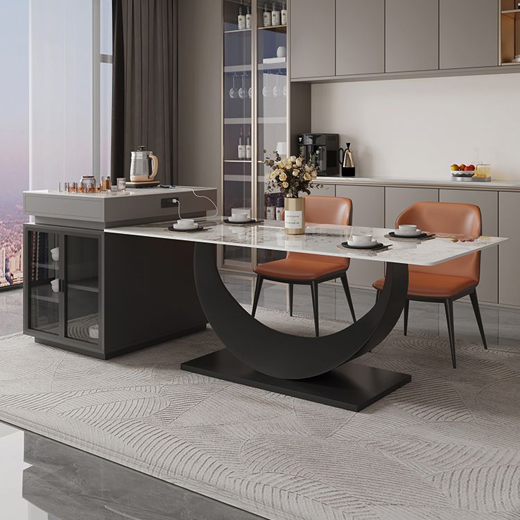 Rectangle Dining Room Table Contemporary Dinner Room Kitchen Table