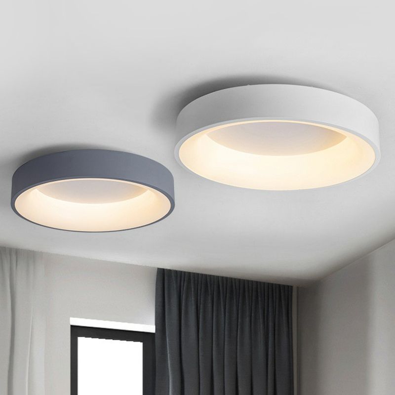 Acrylic Circular Shape Flush Light Modern Style LED Flush Ceiling Light Fixture for Bedroom