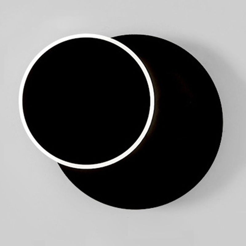 1-Light LED Wall Mount Light Modern Simple Wall Light for Living Room