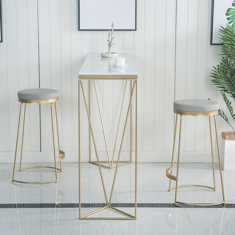 Contemporary Pub Dining Set 1/2/3 Pieces Bar Stool and Table Set