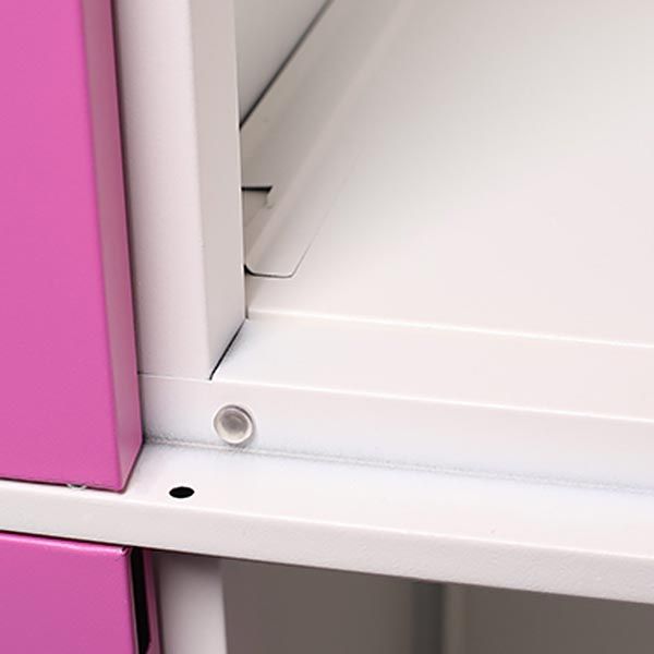 Contemporary Style Wardrobe Armoire Metal Wardrobe Closet with Locks