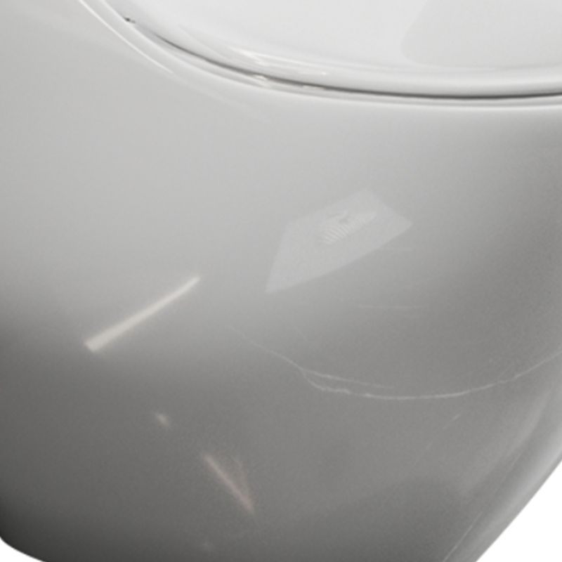 Modern Flush Toilet All-In-One Floor Mounted Porcelain Siphon Jet Toilet Bow