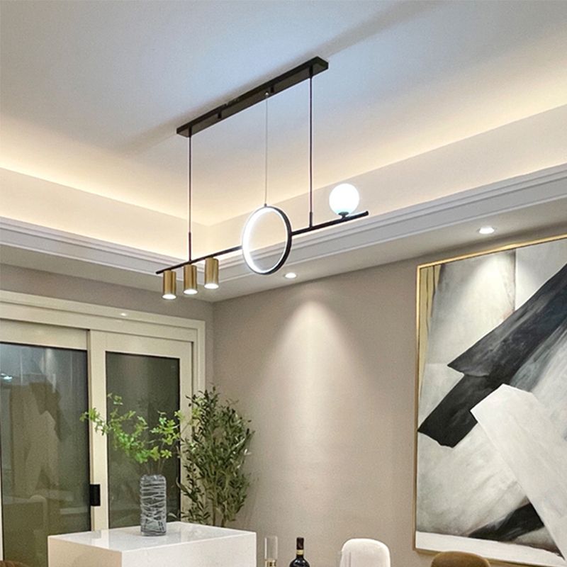 Lámparas de geometría de estilo moderno lámparas de metal lámparas de metal lámparas