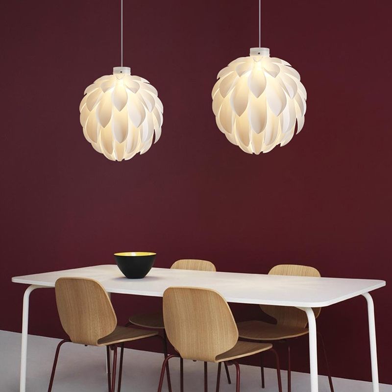 1 Light Pendant Modern Simple Style Ceiling Hanging Light Fixtures for Bedroom