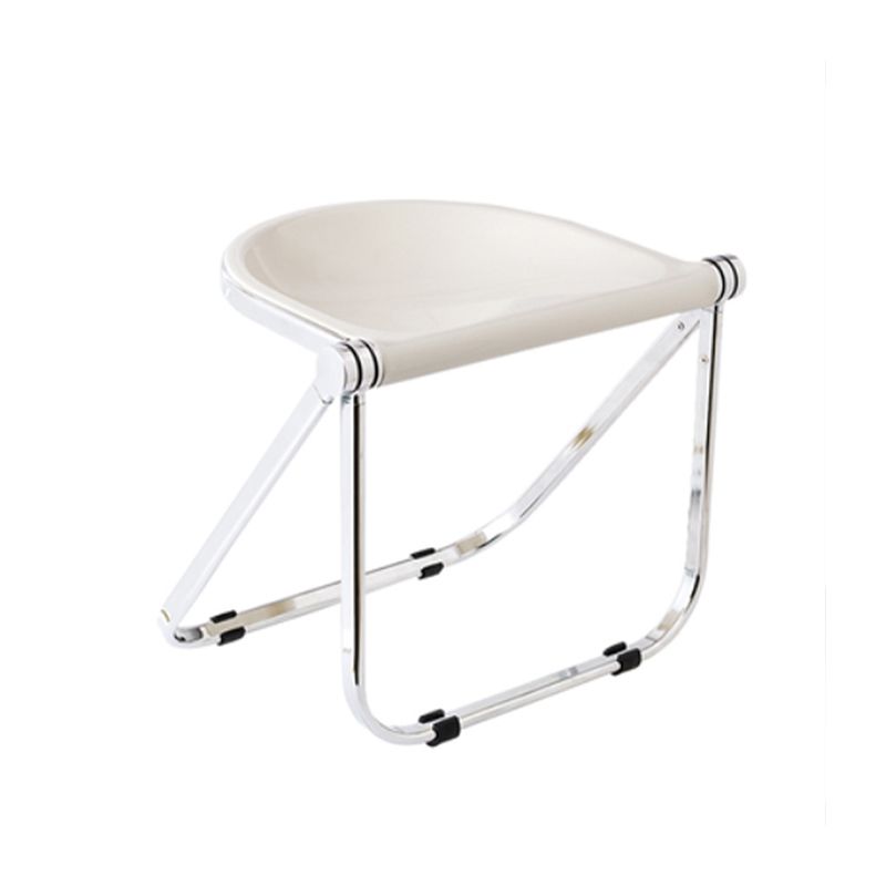 Modern Style Dining Chair Plastic Folding Side Chair for Dining Room