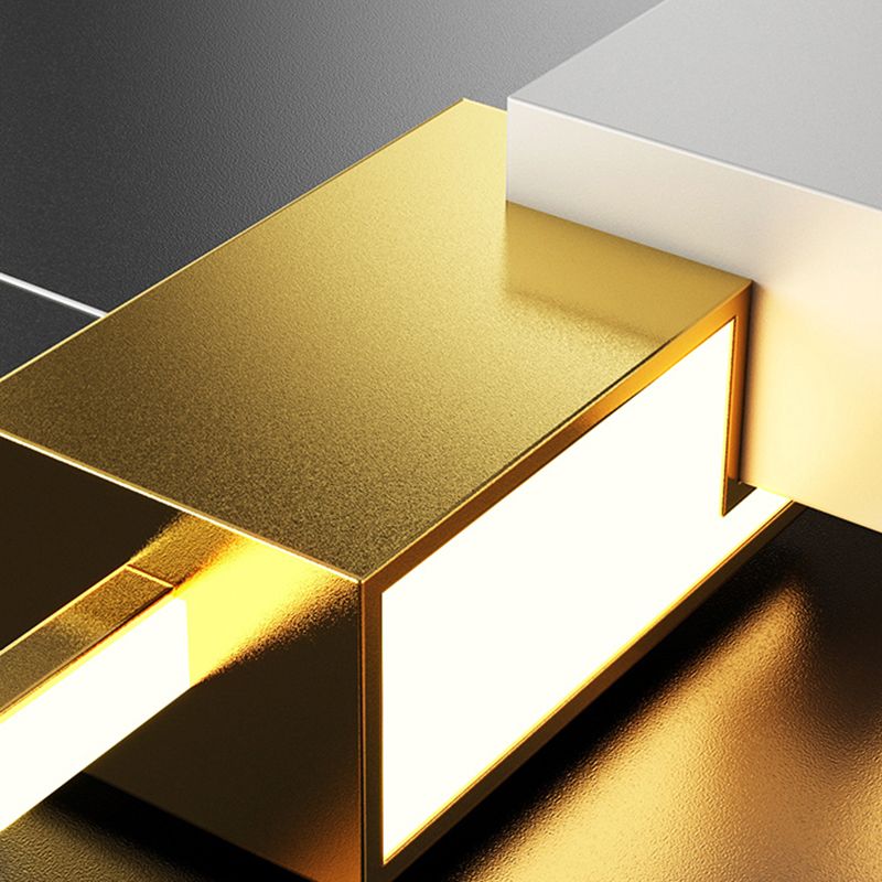 Zeitgenössischer Stil Rechteck Form Island Beleuchtung Ideen Metal Island Anhänger