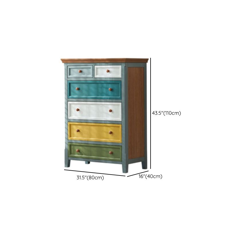 Wooden Storage Chest Dresser Modern Storage Chest with Drawers