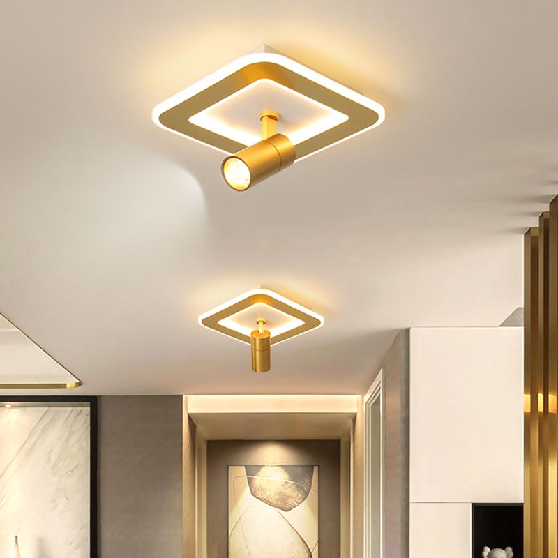 Illuminazione a soffitto modernista a 2 teste con faretti Plafoniere a LED da incasso