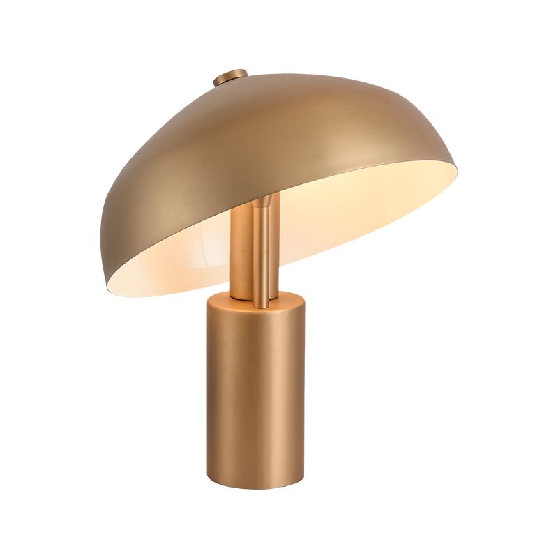Contemporary Style Geometric Night Table Lamps Metal 1-Light Table Lamp